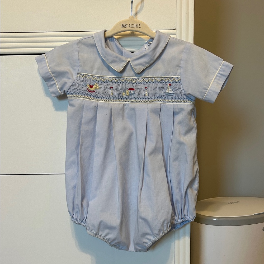 Carriage Boutique Smocked Baby Bubble